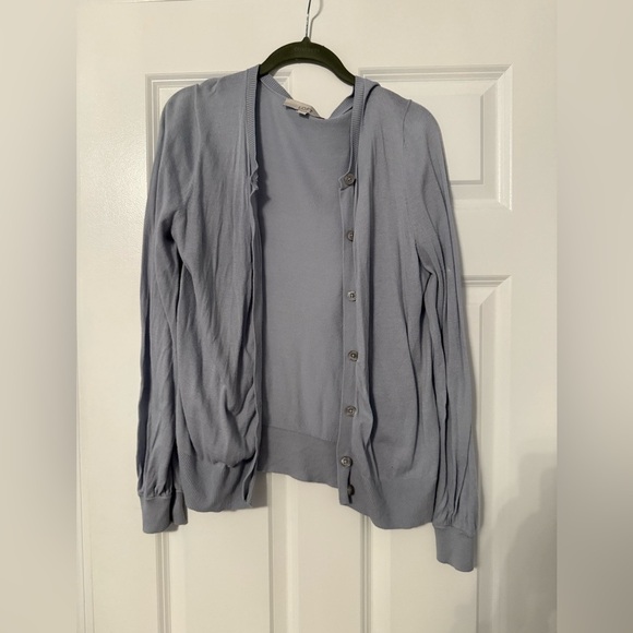 Loft | Light Blue Button Down Open Cardigan | Size M - Picture 1 of 7